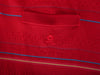 Montagut Red Striped Knit Polo Shirt
