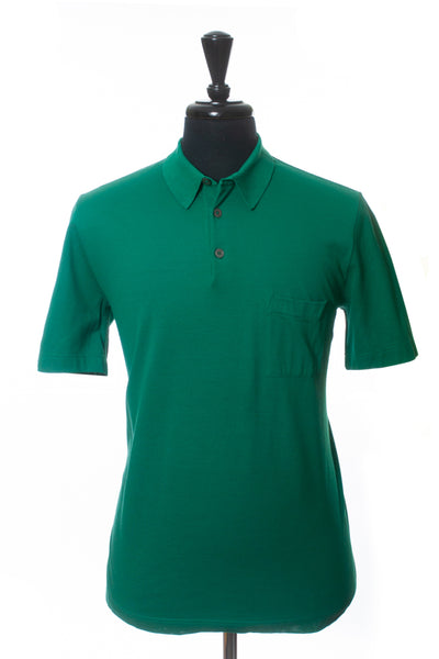Hermes Emerald Green Polo Shirt