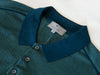Canali 1934 Printed Green Polo Shirt