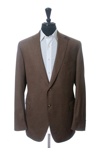 Sam Abouhassan Brown Wool Blazer