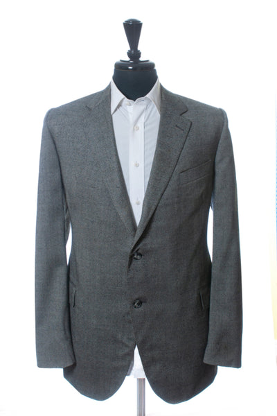 Sam Abouhassan Grey Dormeuil Scottie Twill Blazer