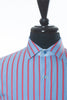 Robert Graham Red Stripe on Blue Check Tailored Fit Shirt