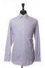 Fray Purple Striped Cotton Shirt