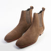 Hugo Boss NWT Brown Suede Chelsea Boots