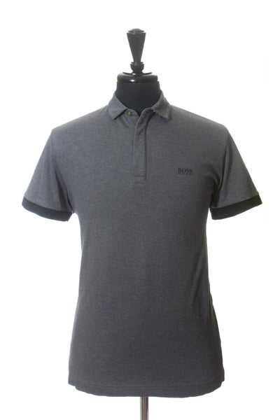 Hugo Boss Grey Regular Fit Polo Shirt