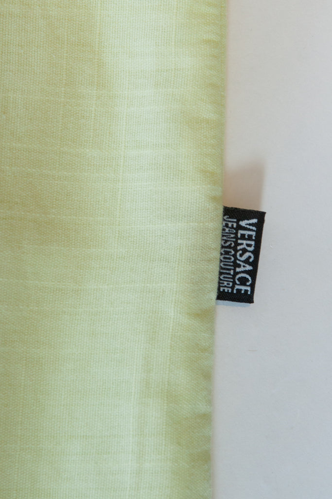 Versace Jeans Couture Green Snap Shirt