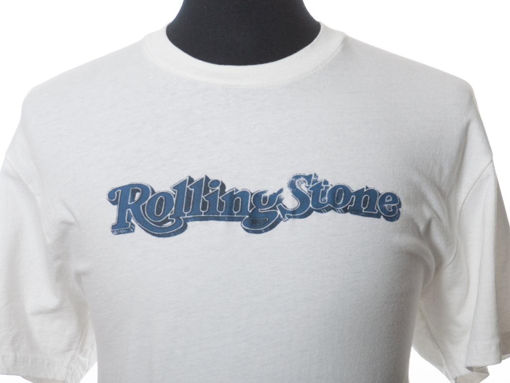 Rolla’s NWT Vintage White Rolling Stone Logo T-Shirt