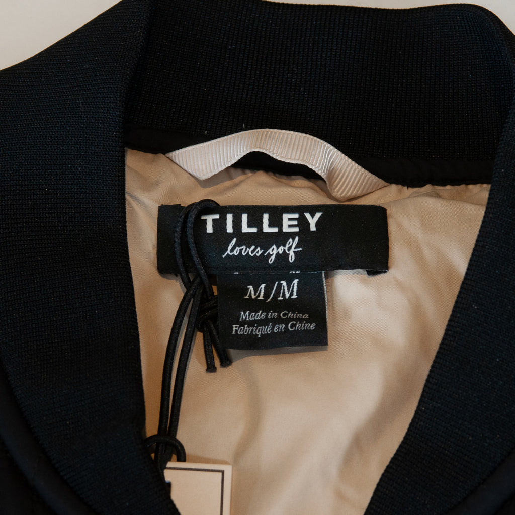 Tilley NWT Black Coppin Golf Vest