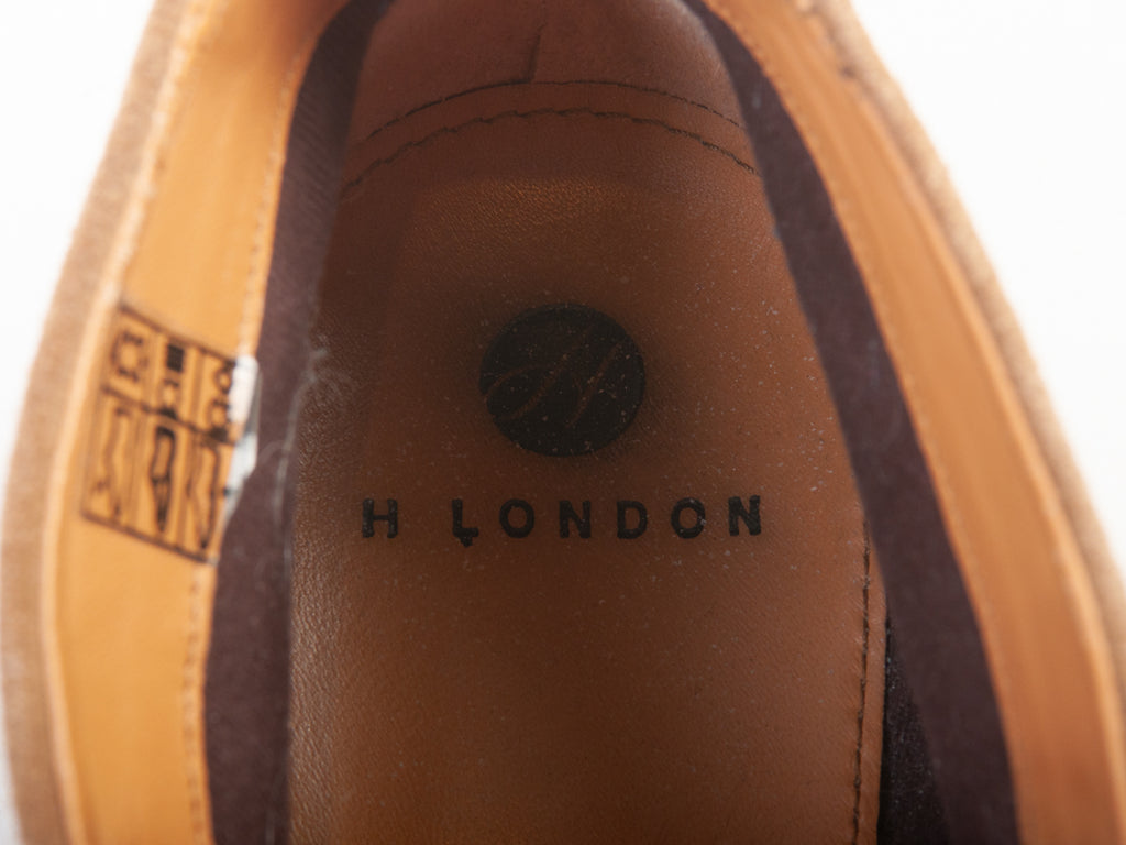 Hudsons London Brown Suede Desert Boots