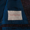 Samuelsohn Merlot Check Wool Silk Linen Cosma Blazer