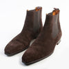 Magnanni Brown Suede Chelsea Boots
