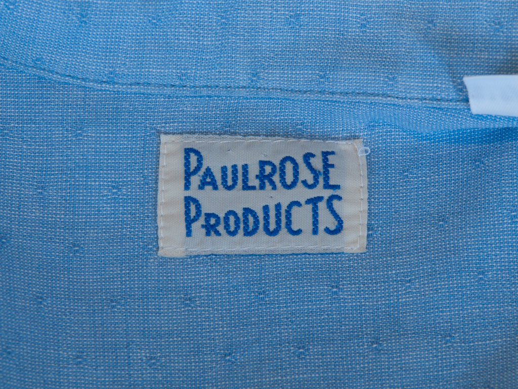 Paul Rose Products Light Blue Work Shirt