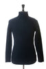 Barbour Navy Blue Thetford Button Neck Sweater