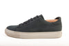 Wings + Horns Blue Pebbled Leather Sneakers