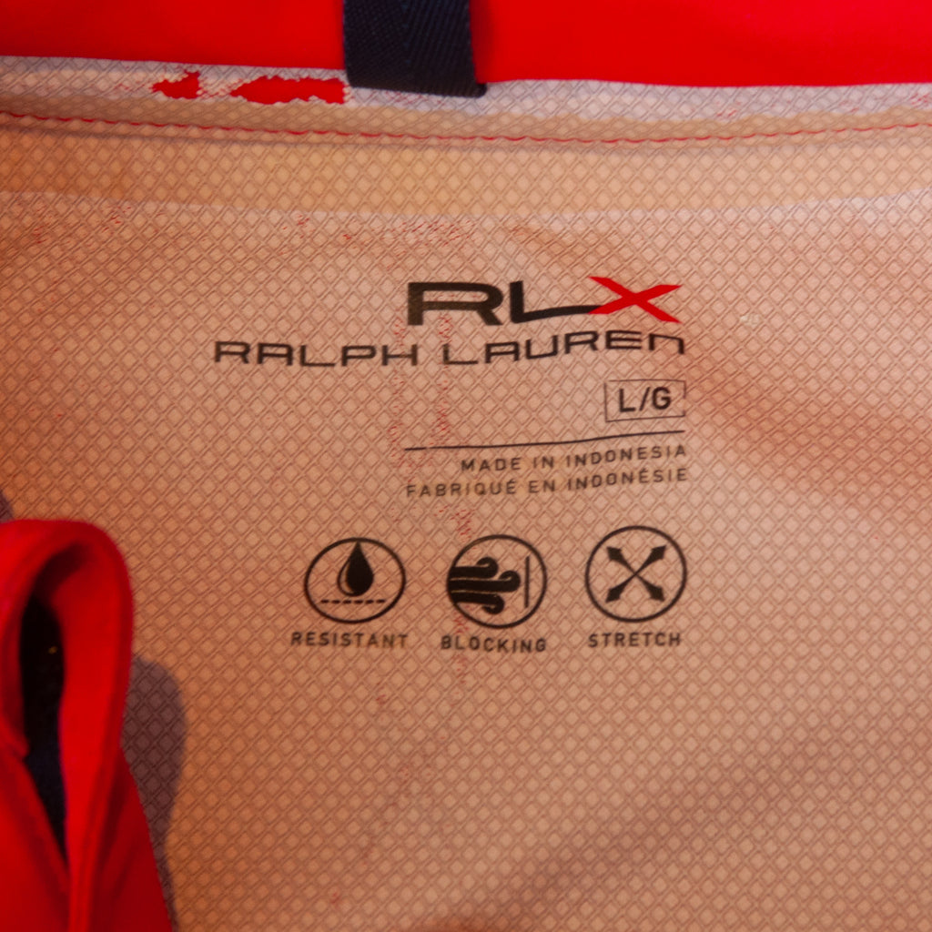 RLX Red Half Zip Lightweight Pullover