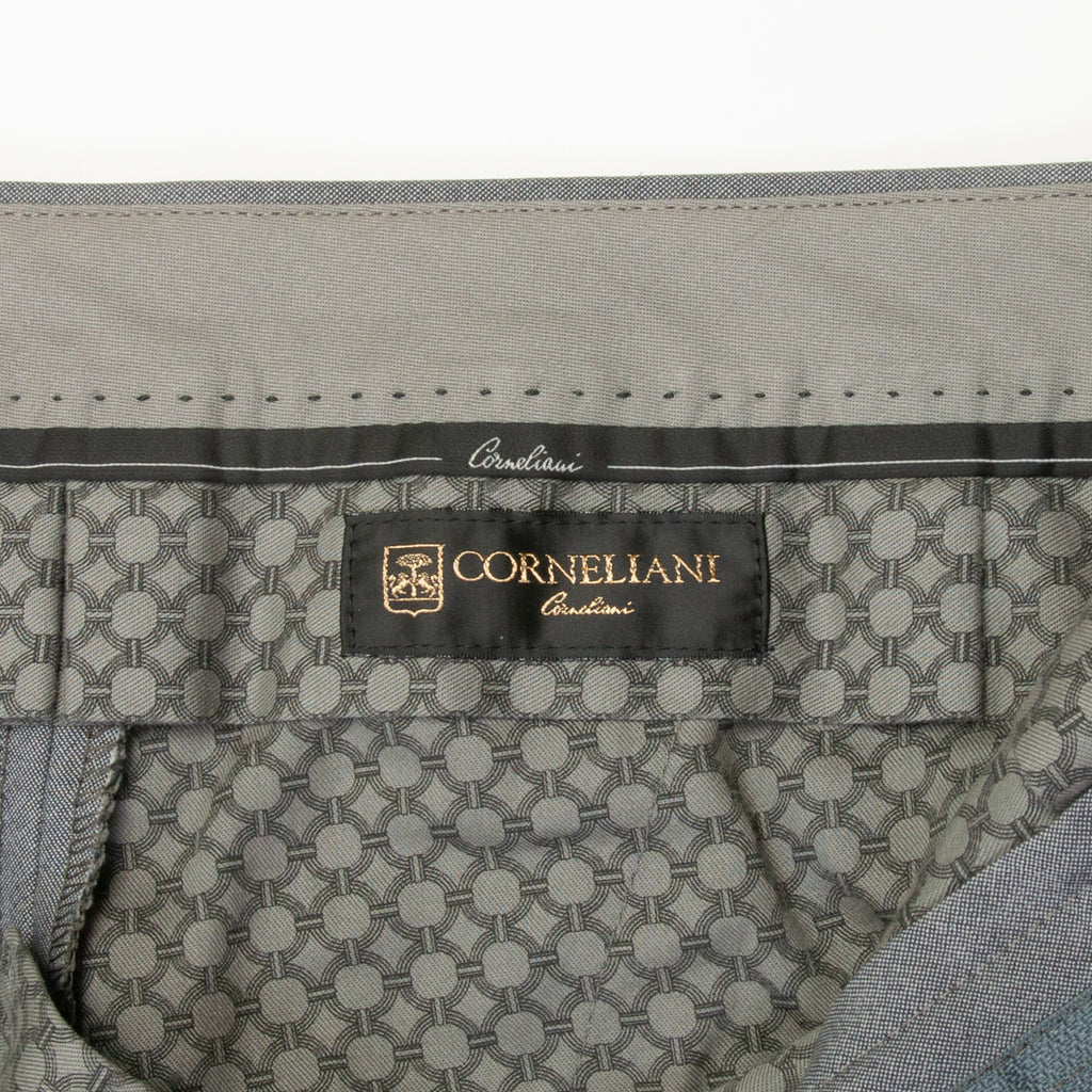Corneliani Light Gray Academy Trousers