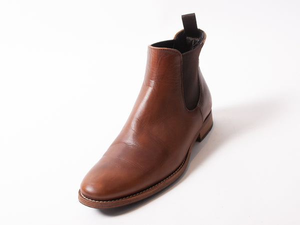 To Boot New York Brown Leather Chelsea Boots