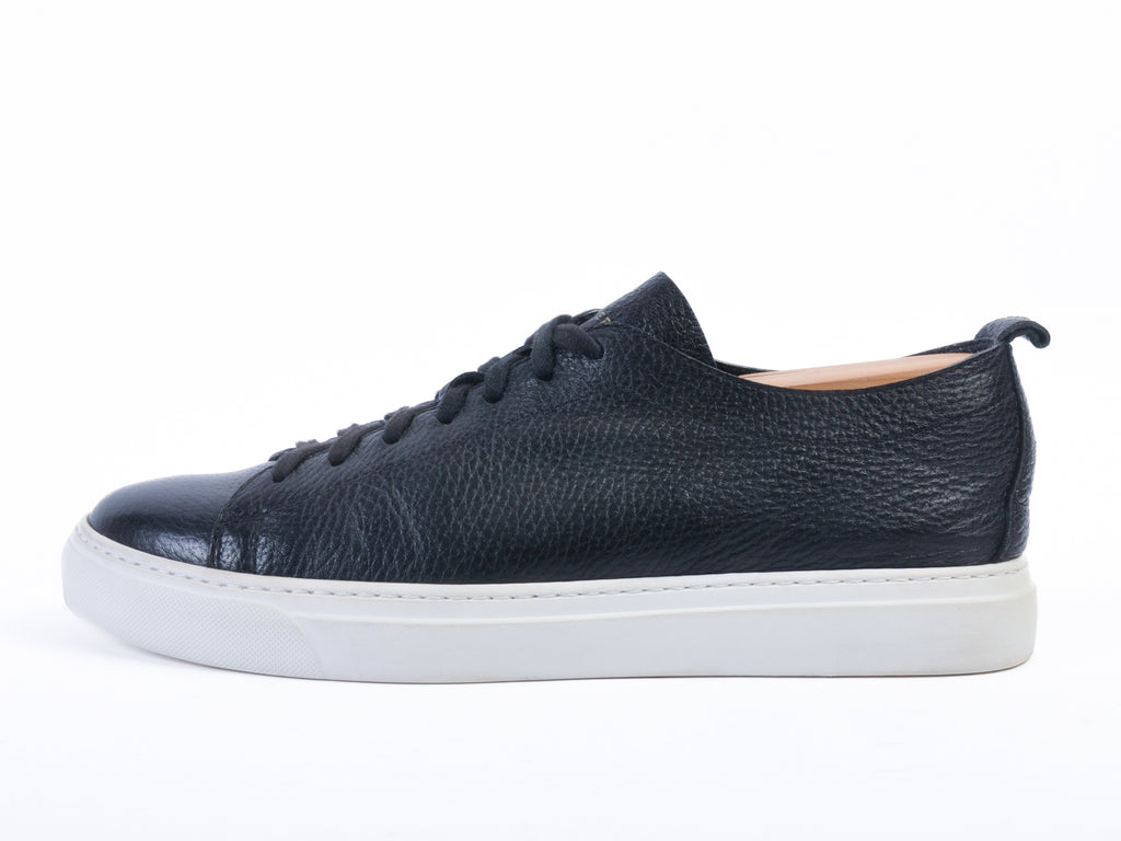 Henderson’s Black Leather Sneakers