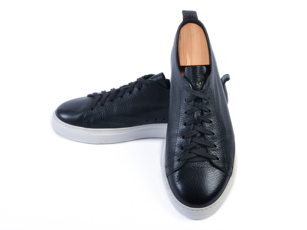 Henderson’s Black Leather Sneakers