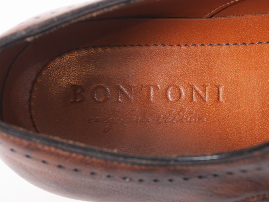 Bontoni Brown Leather Brogues