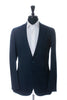 Isaia Navy Blue Pinstriped Base Dustin Suit