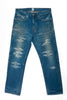 Headporter Plus Distressed and Repaired Jeans