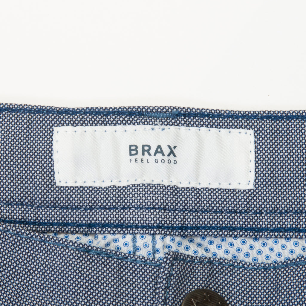 Brax Light Blue Birdseye Cooper Fancy Regular Pants
