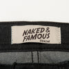 Naked & Famous WeirdGuy Black Boost Jeans
