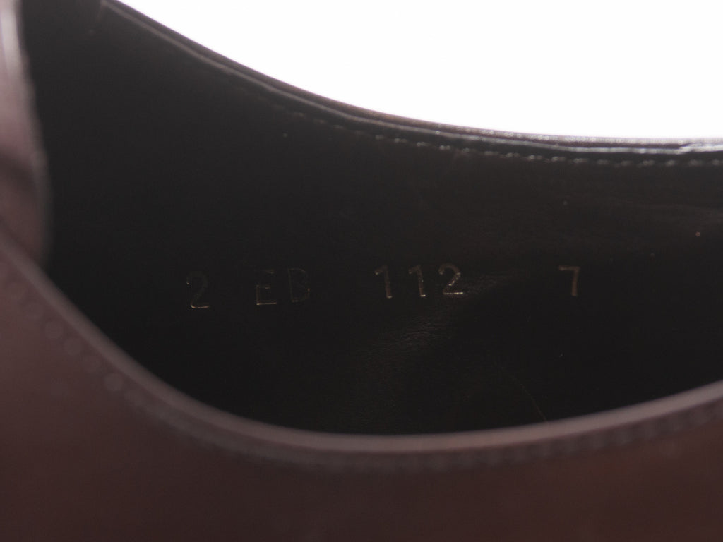Prada Brown Leather Derbys