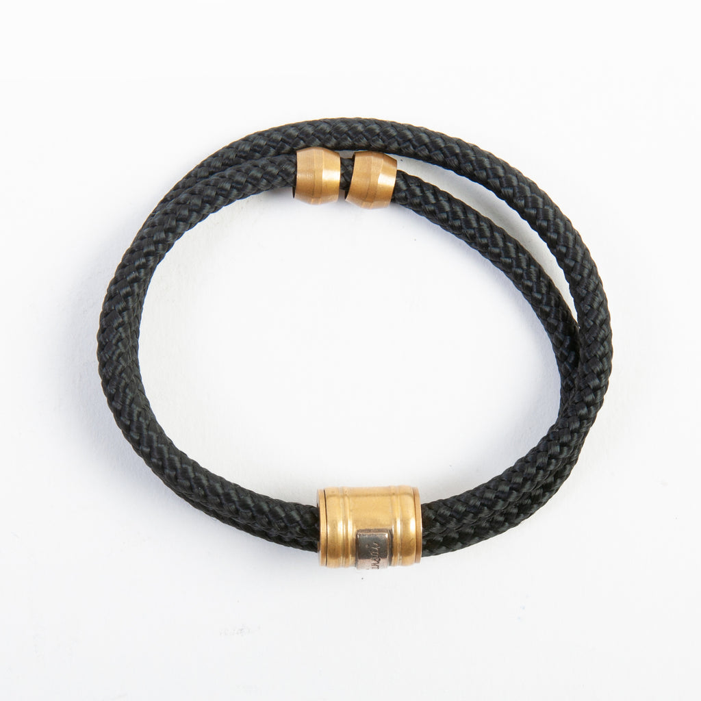 Miansai Black Cord Double Wrap Bracelet