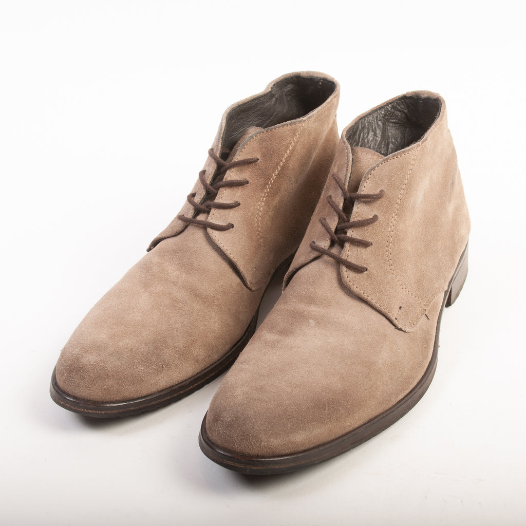 Searperia Italiana Brown Suede Desert Boots