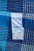 Ermenegildo Zegna Blue Check Linen Shirt
