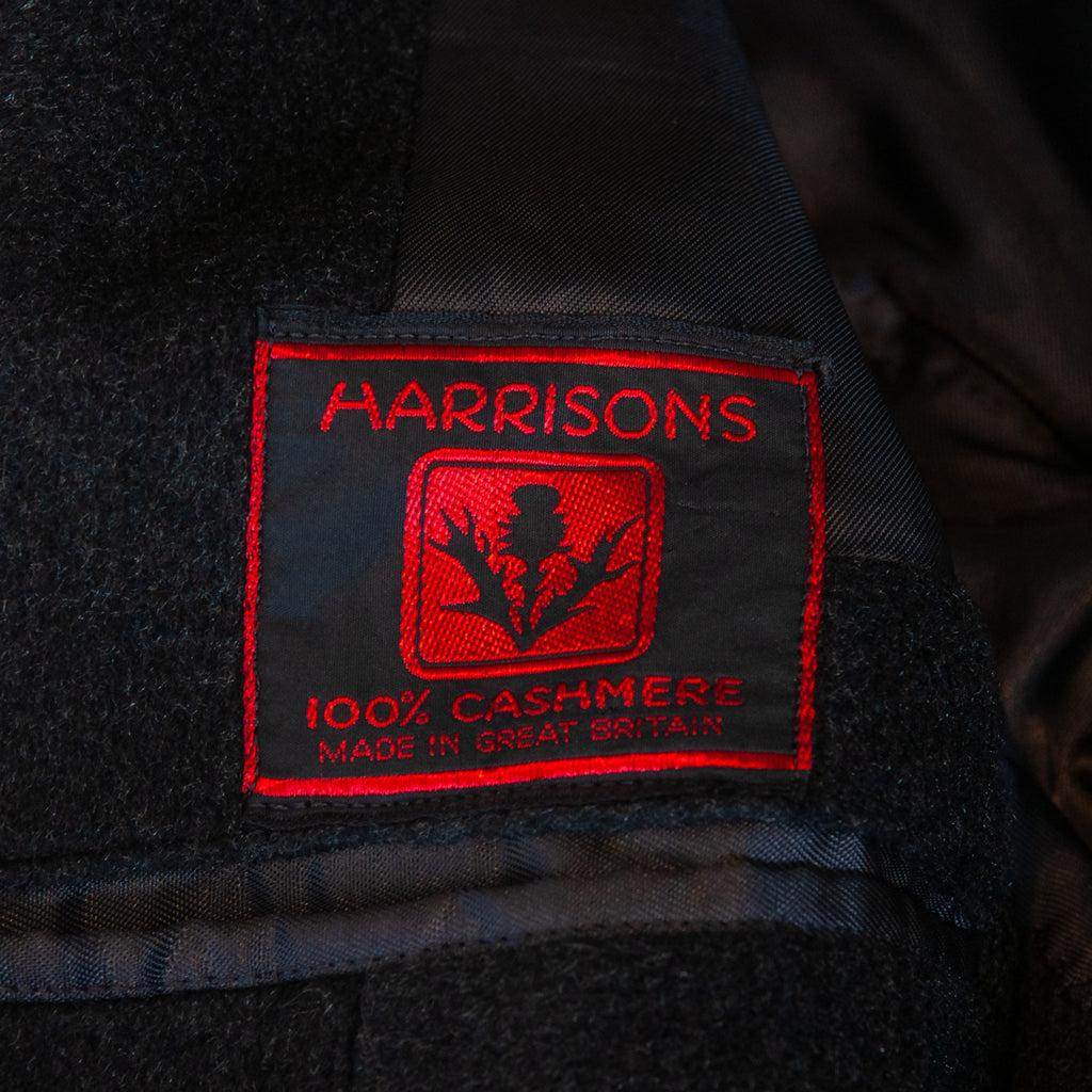 Harrison’s Vintage Black Heavy Cashmere Blazer