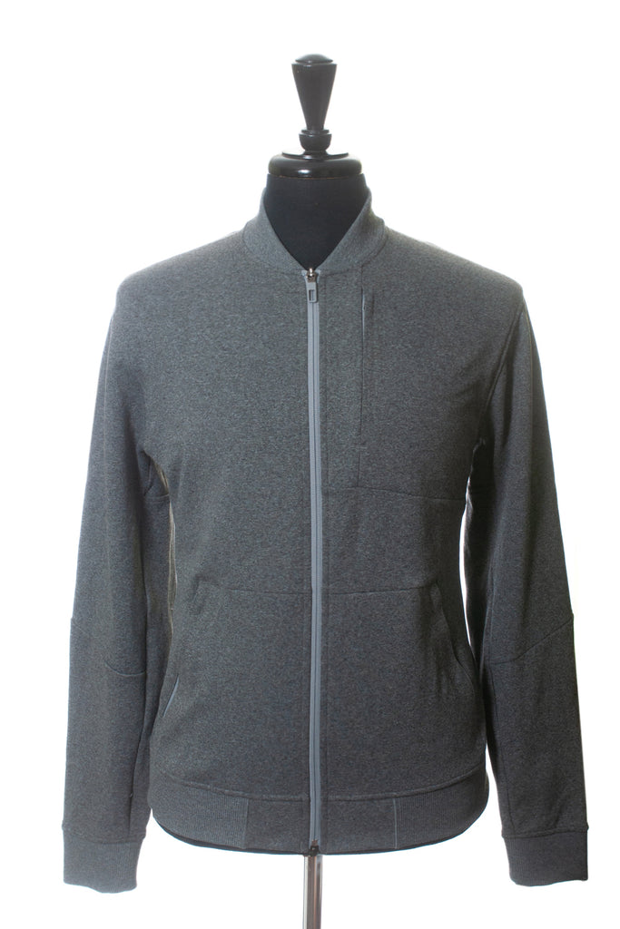 Lululemon Grey Zip-Up Athletic Jacket