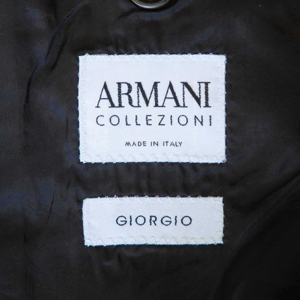 Armani Collezioni Grey Weave Giorgio Blazer