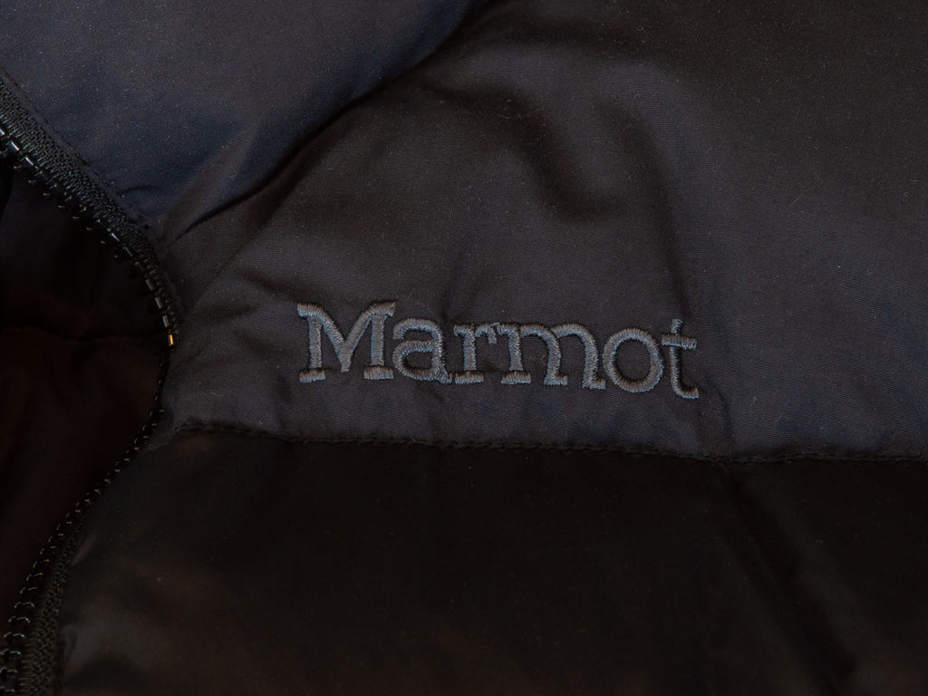 Marmot Black Goose Down Vest