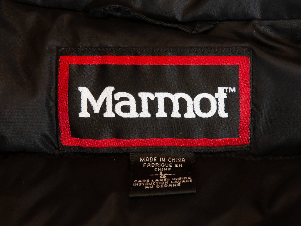 Marmot Black Goose Down Vest