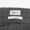 Filippa K Grey Terry Cropped Drawstring Trouser Pants