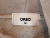 Oreo Sand Brown Oversized Hoodie