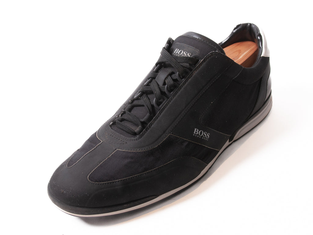 Hugo Boss Black Saturn Canvas Trainers