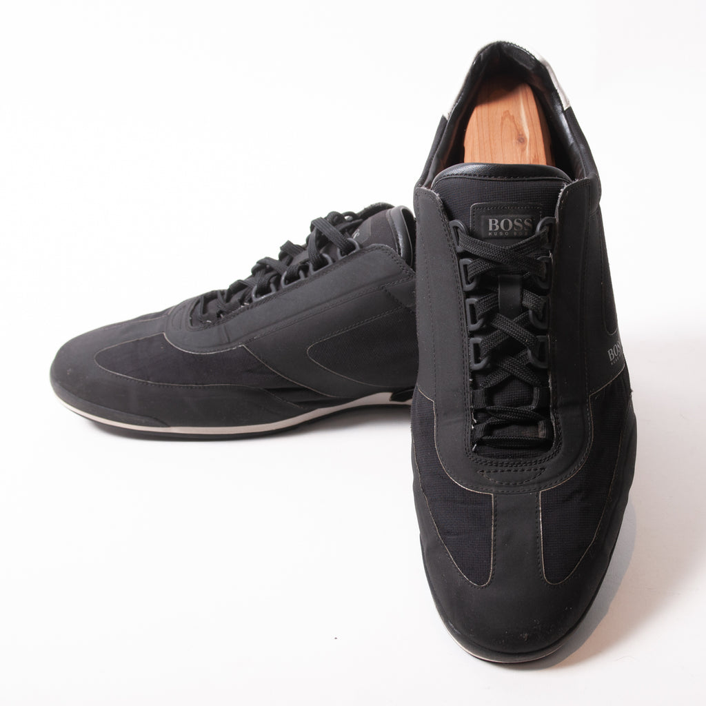 Hugo Boss Black Saturn Canvas Trainers
