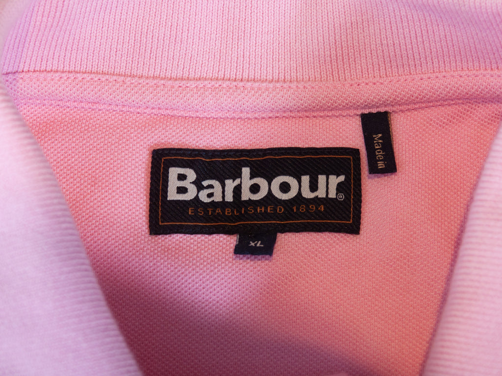 Barbour Pink Polo Shirt