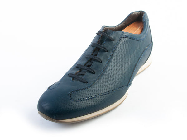 Tod’s Blue Leather Casual Shoes