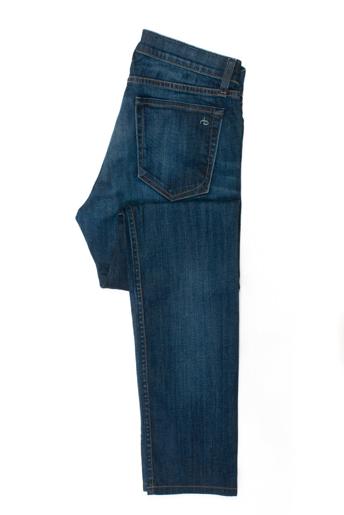 Rag & Bone Pike Blue Fit2 Slim Leg Jeans