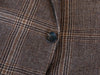 Tom Ford Brown Check Silk Blend Fit S Blazer