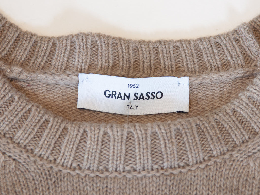 Gran Sasso Merino Fair Isle Sweater