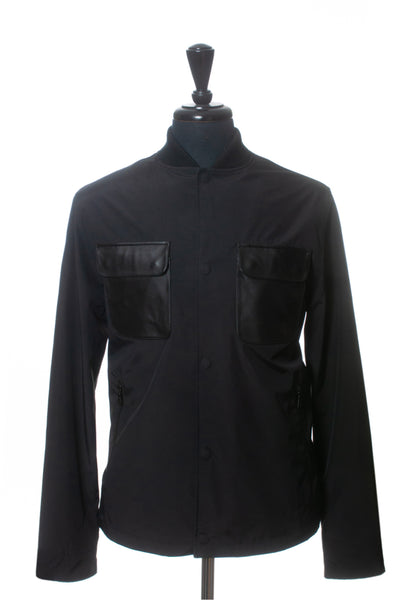 Officine Generale Paris Black Loro Piana Storm System Jacket