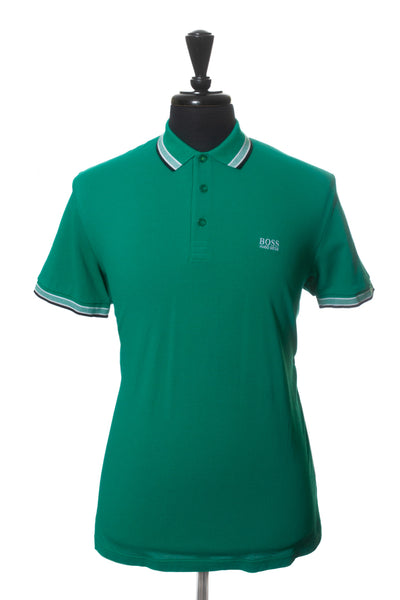 Hugo Boss Green Paddy Polo Shirt