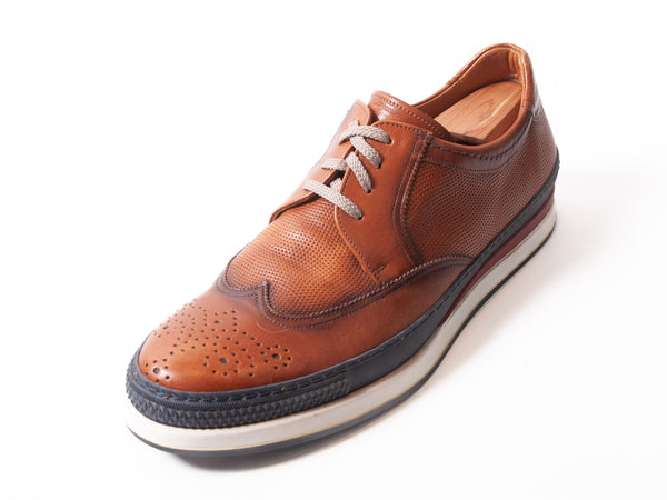 Angel Infantes Brown Casual Wingtips