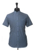 Ted Baker Blue Print Yurtamp Short Sleeve Shirt